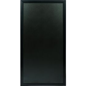 Ardoise noir cadre bois noir  119*67 cm