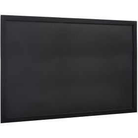 Ardoise noir cadre bois noir  1er prix  60*80 cm